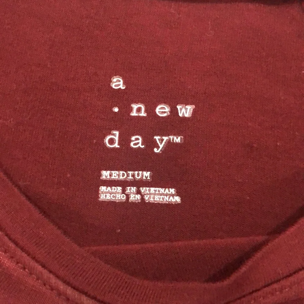 A NEW DAY MARRON SLEEVELESS RANK SIZE M - Picture 2 of 6